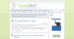 Desktop Screenshot of domainhelp.com
